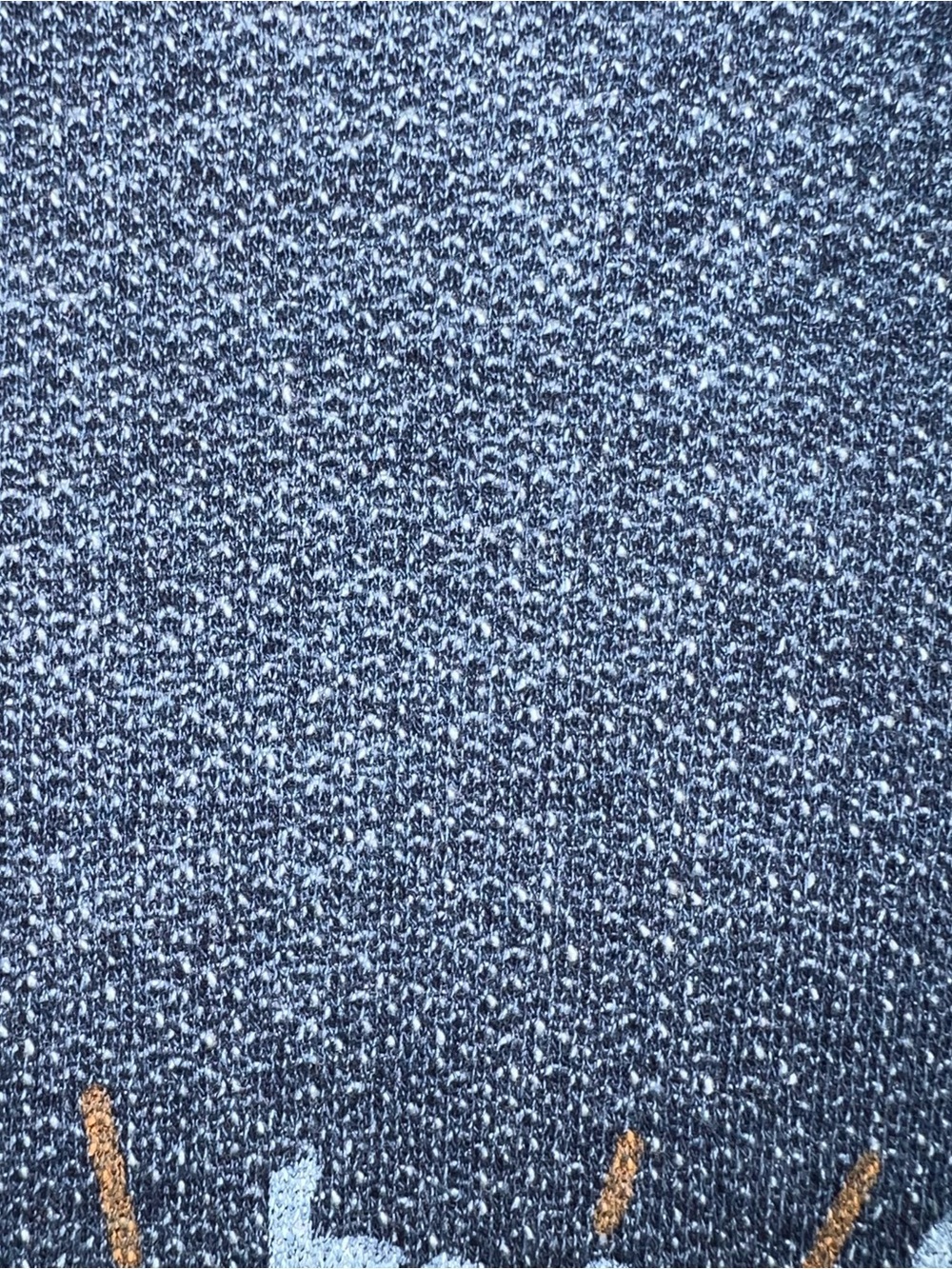 Faherty Brand Indigo Blue Graphic Crewneck Sweatshirt Large Coastal Surf - Picture 9 of 12
